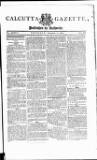 Calcutta Gazette Thursday 11 December 1800 Page 1