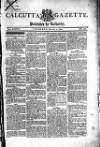 Calcutta Gazette Thursday 07 January 1802 Page 1