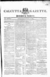 Calcutta Gazette Thursday 12 August 1802 Page 1