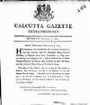 Calcutta Gazette