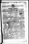 Calcutta Gazette Thursday 01 March 1804 Page 1