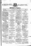 Calcutta Gazette Thursday 17 July 1806 Page 1