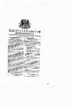 Calcutta Gazette Saturday 09 August 1806 Page 1