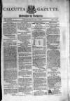 Calcutta Gazette Thursday 02 April 1807 Page 1