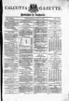 Calcutta Gazette Thursday 09 April 1807 Page 1