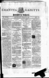 Calcutta Gazette Thursday 25 February 1808 Page 1