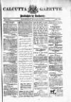 Calcutta Gazette Thursday 15 February 1810 Page 1