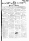Calcutta Gazette Thursday 01 March 1810 Page 1