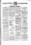 Calcutta Gazette Thursday 24 May 1810 Page 1