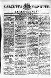 Calcutta Gazette Monday 17 September 1810 Page 1