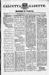 Calcutta Gazette