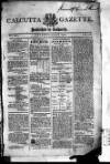 Calcutta Gazette Thursday 02 January 1812 Page 1