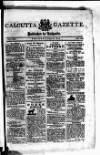 Calcutta Gazette Thursday 09 January 1812 Page 1