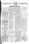 Calcutta Gazette Thursday 03 February 1814 Page 1