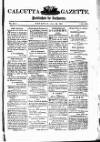 Calcutta Gazette Thursday 28 April 1814 Page 1
