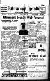 Kilmarnock Herald and North Ayrshire Gazette Friday 06 July 1934 Page 1