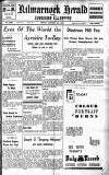 Kilmarnock Herald and North Ayrshire Gazette Friday 25 January 1935 Page 1