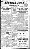 Kilmarnock Herald and North Ayrshire Gazette Friday 29 November 1935 Page 1