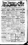 Leven Advertiser & Wemyss Gazette Thursday 11 January 1923 Page 1
