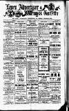 Leven Advertiser & Wemyss Gazette Thursday 25 January 1923 Page 1