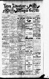 Leven Advertiser & Wemyss Gazette Thursday 06 September 1923 Page 1
