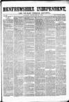 Renfrewshire Independent Saturday 28 September 1861 Page 1