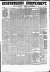 Renfrewshire Independent Saturday 29 March 1862 Page 1