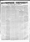 Renfrewshire Independent Saturday 07 June 1862 Page 1