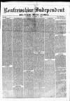 Renfrewshire Independent Saturday 02 August 1862 Page 1