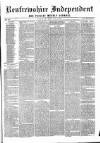 Renfrewshire Independent Saturday 20 May 1865 Page 1
