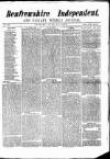 Renfrewshire Independent Saturday 13 June 1868 Page 1
