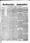 Renfrewshire Independent Saturday 14 November 1868 Page 1