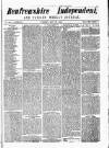 Renfrewshire Independent Saturday 29 May 1869 Page 1