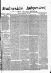 Renfrewshire Independent Saturday 03 February 1872 Page 1