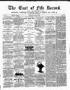 East of Fife Record Friday 23 January 1885 Page 1