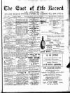 East of Fife Record Thursday 18 January 1912 Page 1