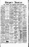 Blairgowrie Advertiser Saturday 22 August 1885 Page 1