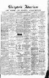 Blairgowrie Advertiser Saturday 29 August 1885 Page 1