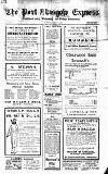 Port-Glasgow Express Wednesday 03 January 1923 Page 1