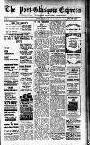 Port-Glasgow Express Wednesday 13 January 1932 Page 1
