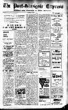 Port-Glasgow Express Wednesday 21 June 1933 Page 1