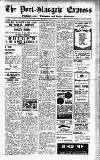 Port-Glasgow Express Wednesday 21 March 1934 Page 1