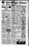 Port-Glasgow Express Wednesday 25 April 1934 Page 1