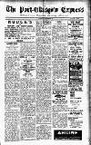 Port-Glasgow Express Wednesday 26 September 1934 Page 1