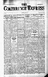 Coatbridge Express Wednesday 23 May 1951 Page 1