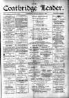 Coatbridge Leader Saturday 08 February 1908 Page 1