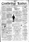 Coatbridge Leader Saturday 19 September 1908 Page 1