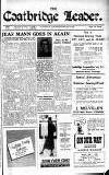 Coatbridge Leader Saturday 25 February 1950 Page 1