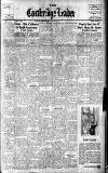 Coatbridge Leader Saturday 09 October 1954 Page 1