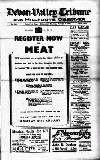 Devon Valley Tribune Tuesday 09 January 1940 Page 1